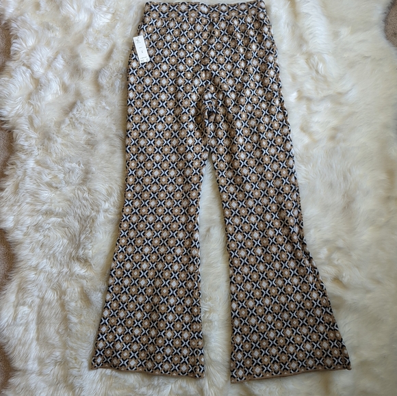 Anthropologie Maeve Geo Jacquard Pant Set size medium - Picture 12 of 13